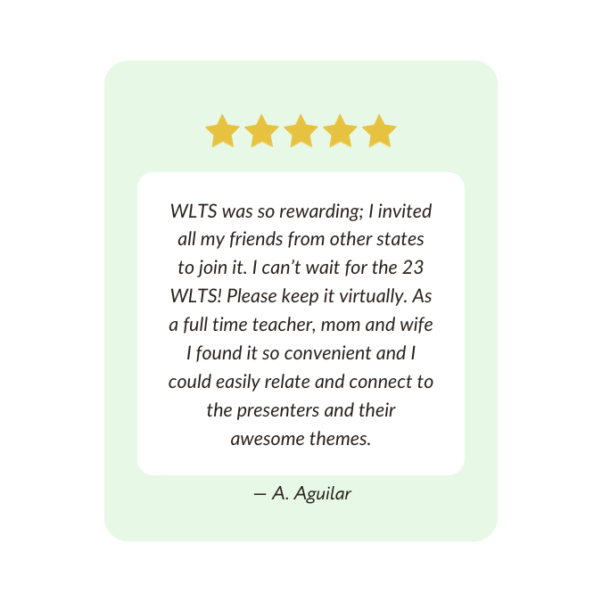 WLTS Testimonial 1
